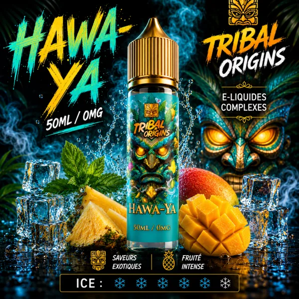 Hawa-Ya 0mg 50ml - Origins by Tribal Force - image 2