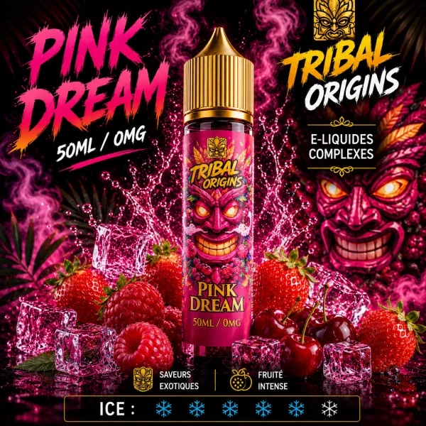 Pink Dream 0mg 50ml - Origins by Tribal Force - image 3