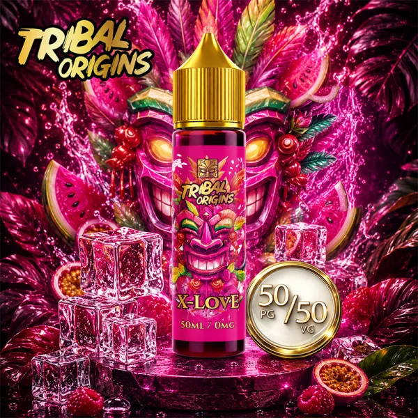 X-Love 0mg 50ml - Origins by Tribal Force