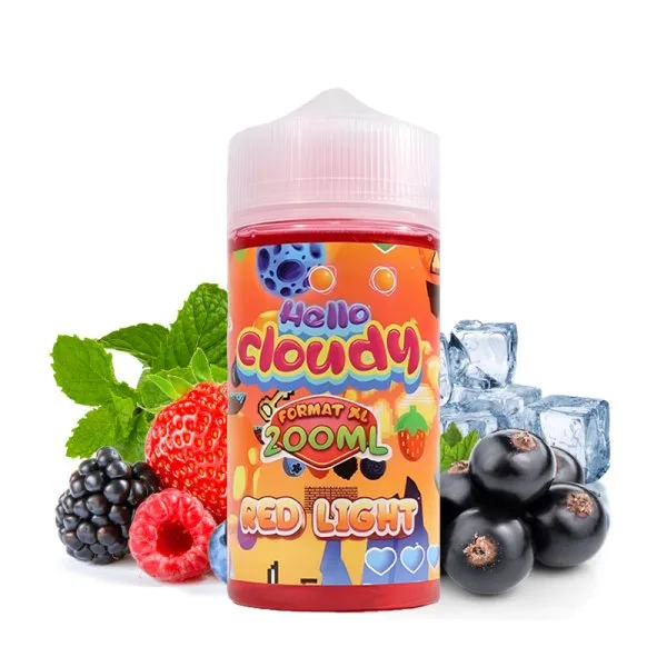 Red Light 0mg 200ml - Hello Cloudy - image 2