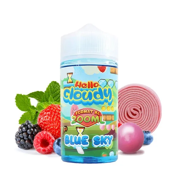 Blue Sky 0mg 200ml - Hello Cloudy - image 2