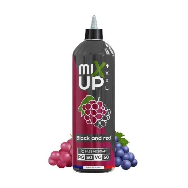 Black and Red 0mg 1L - MIX’UP XXL - image 2