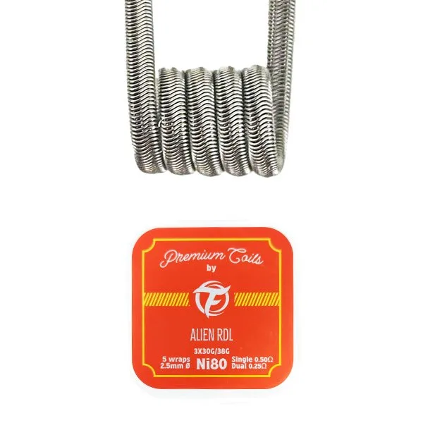 Alien RDL Ni80 0.50Ω 2.5mm Ø (10pcs) - Fumytech - image 2