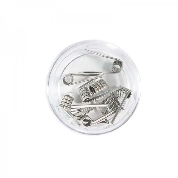 NI80 Dual Core Fused Claptons Coils pre-built (10pcs) - Hellvape - image 4