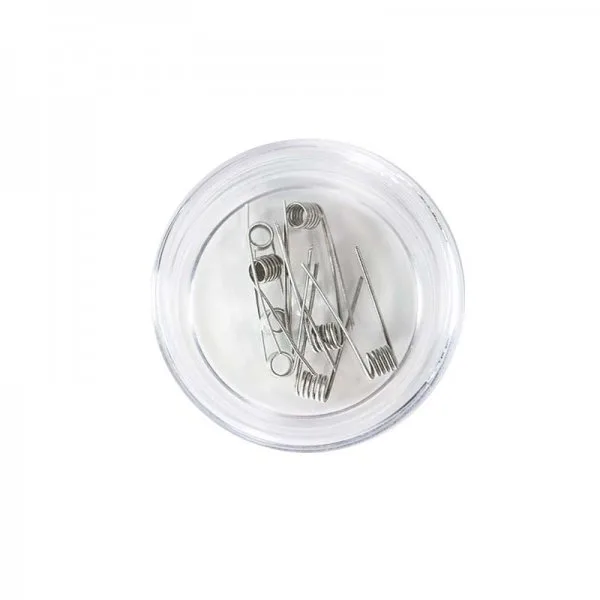 NI80 MTL Dual Core Fused Claptons Coils pre-built (10pcs) - Hellvape - image 4