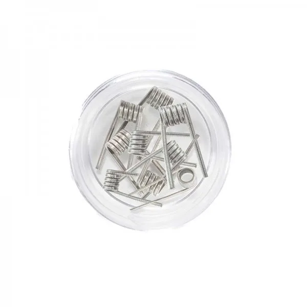 NI80 Triple Core Fused Claptons Coils pre-built (10pcs) - Hellvape - image 4