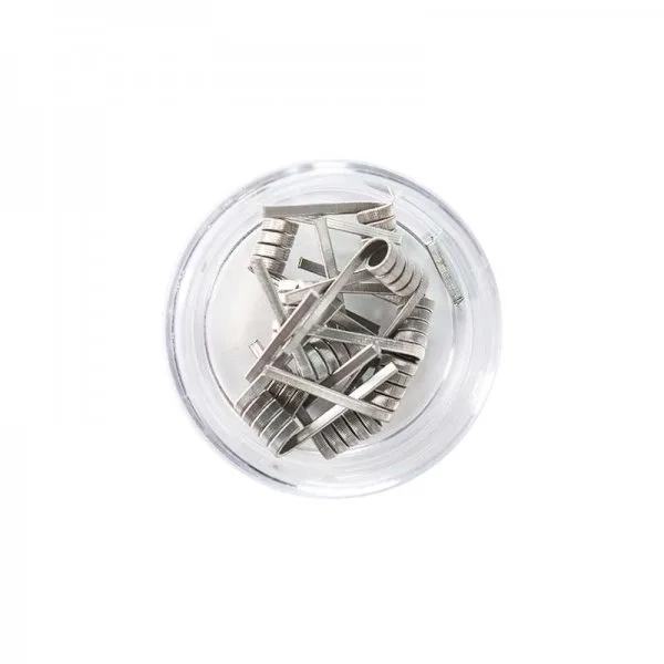 NI80 Quad Core Fused Claptons Coils pre-built (10pcs) - Hellvape - image 4