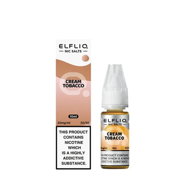 Cream Tobacco (snoow tobacco) Nic Salt 10ml - Elfliq by Elfbar - image 4