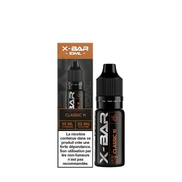 Classic 11 Nic Salt 10ml - X-Bar - image 4