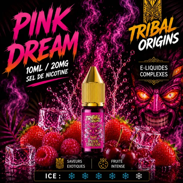 Pink Dream 20mg 10ml - Origins by Tribal Force - image 2