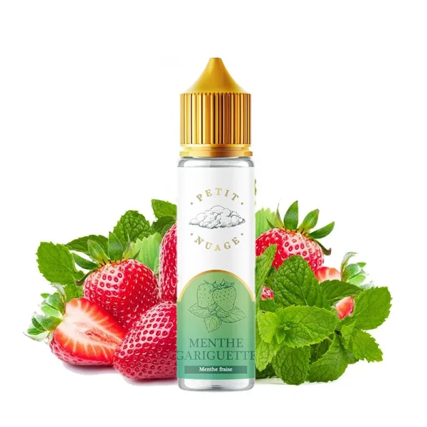 Menthe Gariguette 0mg 50ml - Petit Nuage - image 2