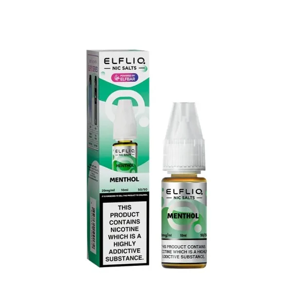 Menthol Nic Salt 10ml - Elfliq by Elfbar - image 4