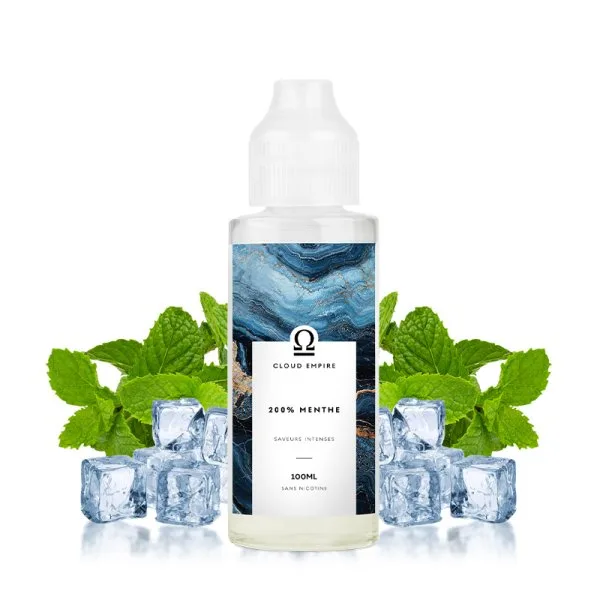 200% Menthe 0mg 100ml - Cloud Empire by Fuu - image 2