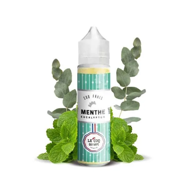 Menthe Eucalyptus 0mg 50ml - Le Coq Qui Vape - image 2