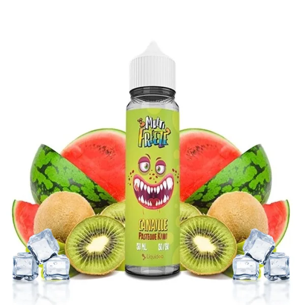 Canaille Pastèque Kiwi 0mg 50ml - Liquideo Multifreeze - image 2