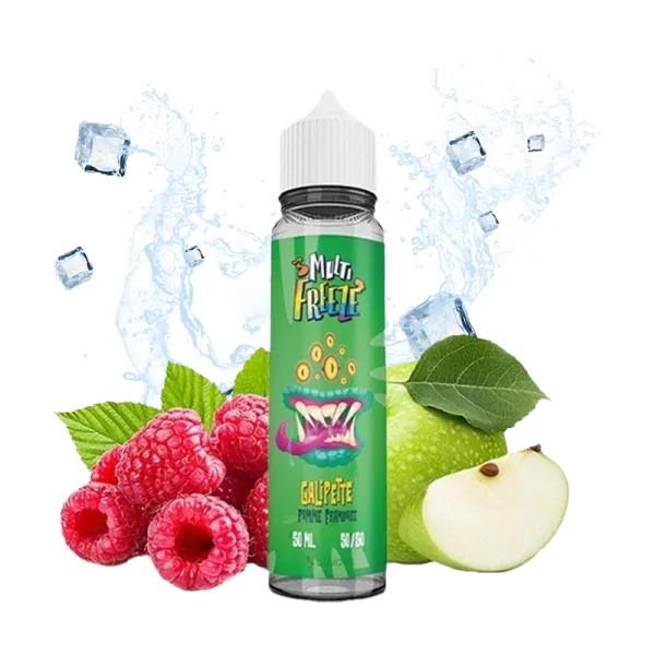 Galipette Pomme Framboise 0mg 50ml - Liquideo Multifreeze - image 2