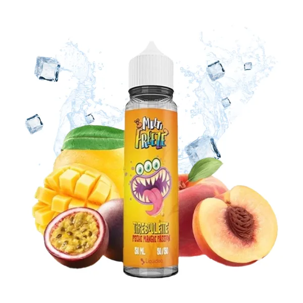 Tireboulette Pêche Mangue Passion 0mg 50ml - Liquideo Multifreeze - image 2