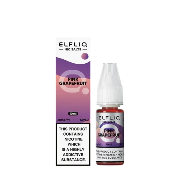 Pink Grapefruit Nic Salt 10ml - Elfliq by Elfbar - image 4