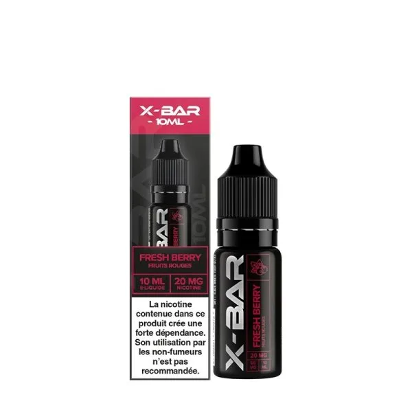 Fresh Berry Nic Salt 10ml - X-Bar - image 4