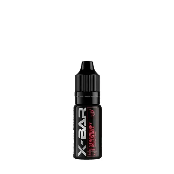 Strawberry Milkshake Nic Salt 10ml - X-Bar - image 3