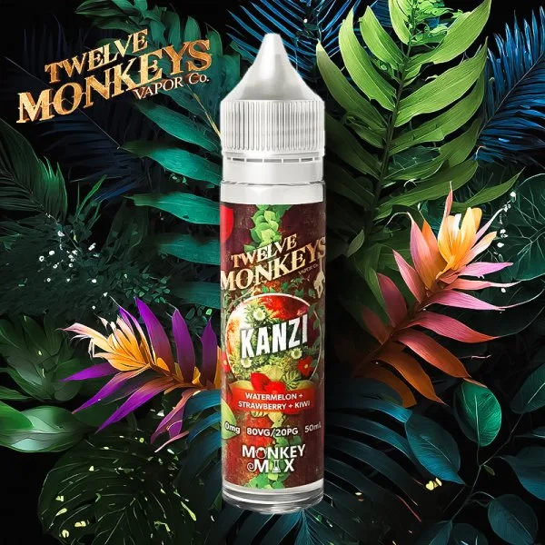 Kanzi Monkey Mix 0mg 50ml - Twelve Monkeys - image 3