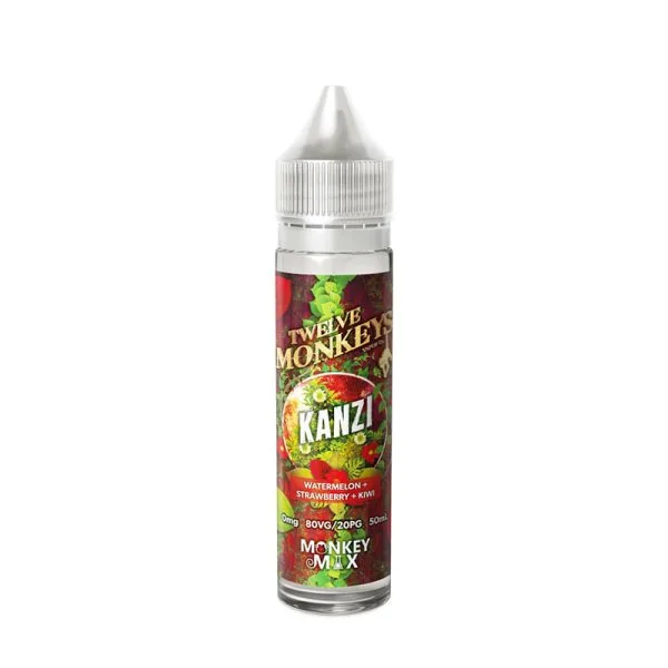 Kanzi Monkey Mix 0mg 50ml - Twelve Monkeys - image 4