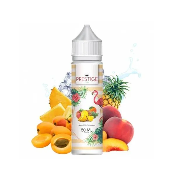 Abricot Pêche Ananas 0mg 50ml - Prestige Fruits - image 2