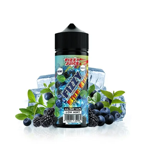 Blue Burst 0mg 100ml - Fizzy - image 2
