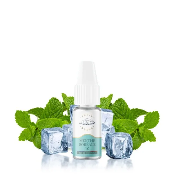 Menthe Boréale Nic Salts 10ml - Petit Nuage - image 2