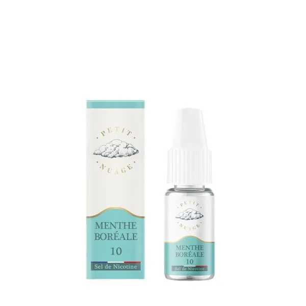 Menthe Boréale Nic Salts 10ml - Petit Nuage - image 4
