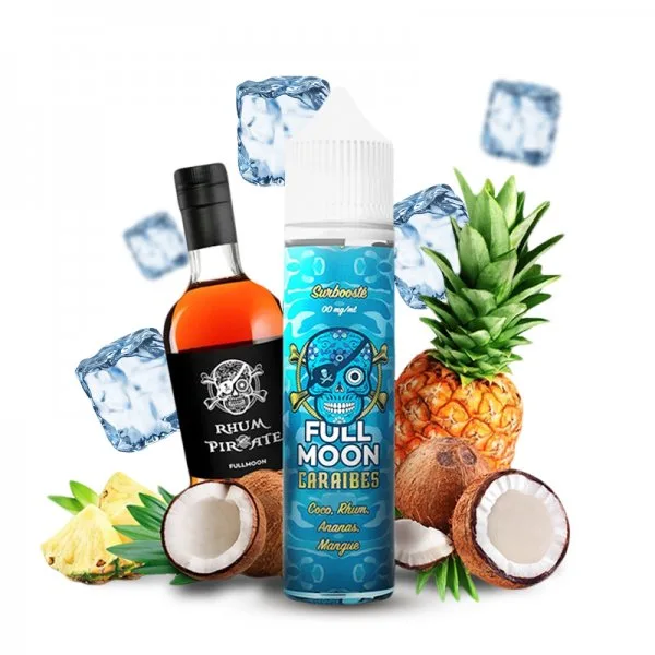 Caraïbes 0mg 50ml - Pirates by Full Moon - image 2
