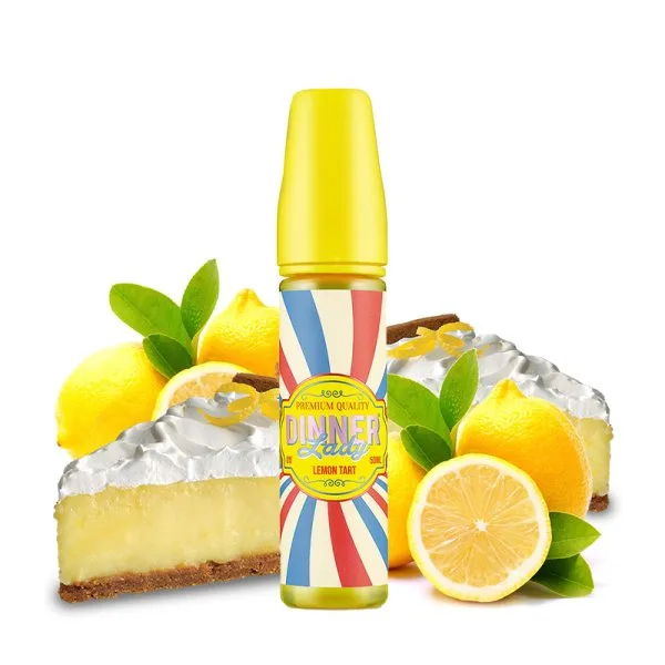 Lemon Tart 0mg 50ml - Desserts by Dinner Lady - image 2