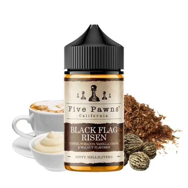 Black Flag Risen 0mg 50ml - Five Pawns - image 2