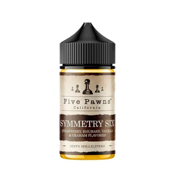 Symmetry Six 0mg 50ml - Five Pawns - image 3