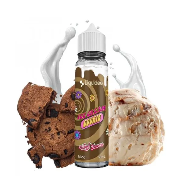Ice Cream Cookie 0mg 50ml - Liquideo Wpuff Flavors - image 2