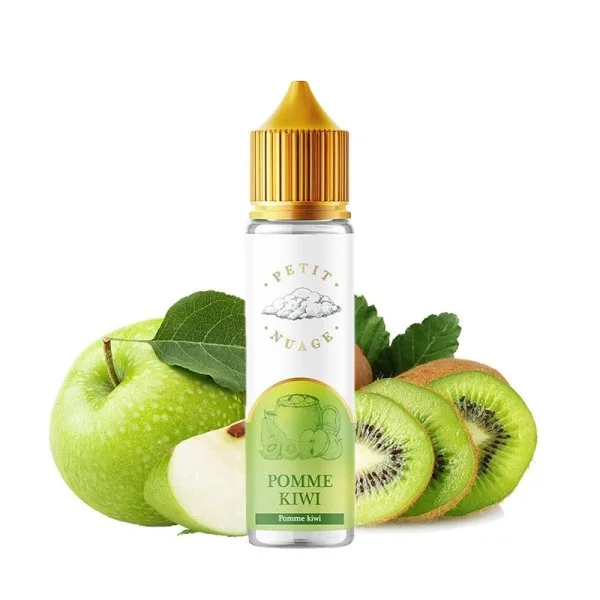 Pomme Kiwi 0mg 50ml - Petit Nuage - image 2