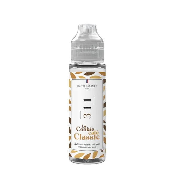 N°311 Le Cookie Café Classic 0mg 50ml - Maître Vapotier - image 4