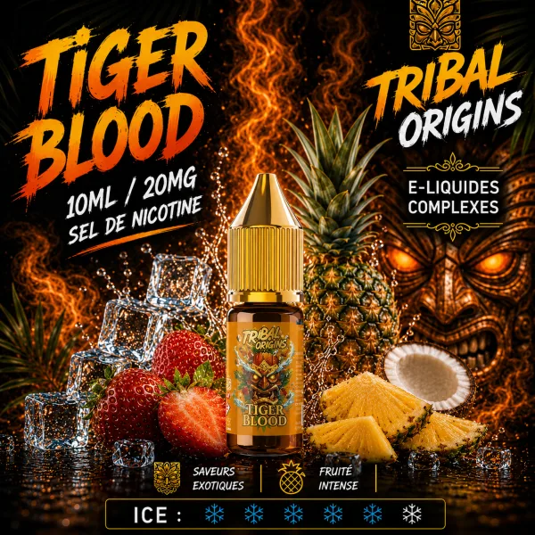 Tiger Blood 20mg 10ml - Origins by Tribal Force - image 2