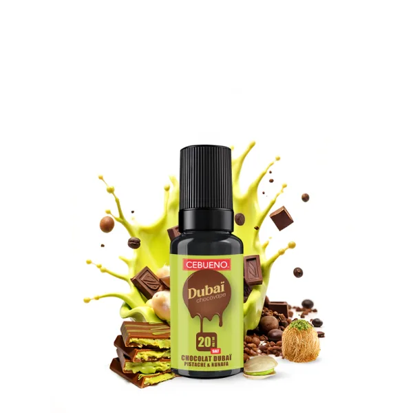 Dubaï Chocovape Nic Salt 10ml - Cebueno