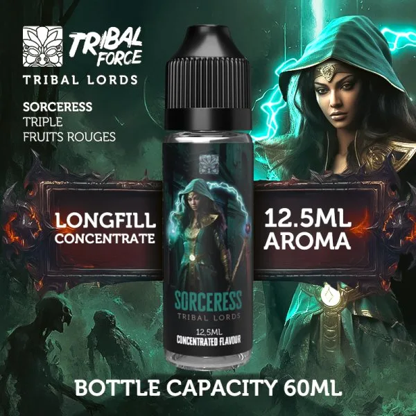 Long Fill (Arôme Concentré) Sorceress 12.5/60ml - Tribal Lords by Tribal Force - image 2