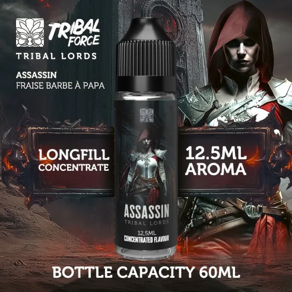 Long Fill (Arôme Concentré) Assassin 12.5/60ml - Tribal Lords by Tribal Force - image 2