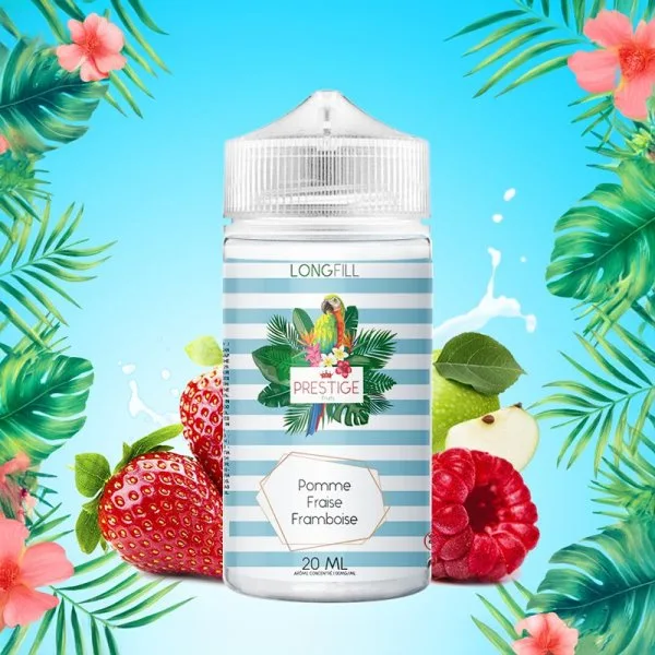 Long Fill (Arôme Concentré) Pomme Fraise Framboise 0mg 20/120ml - Prestige Fruits - image 3