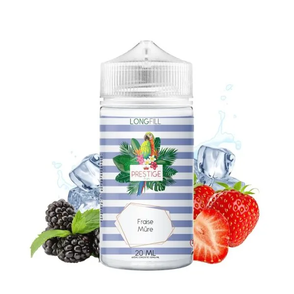 Long Fill (Arôme Concentré) Fraise Mûre 0mg 20/120ml - Prestige Fruits - image 2