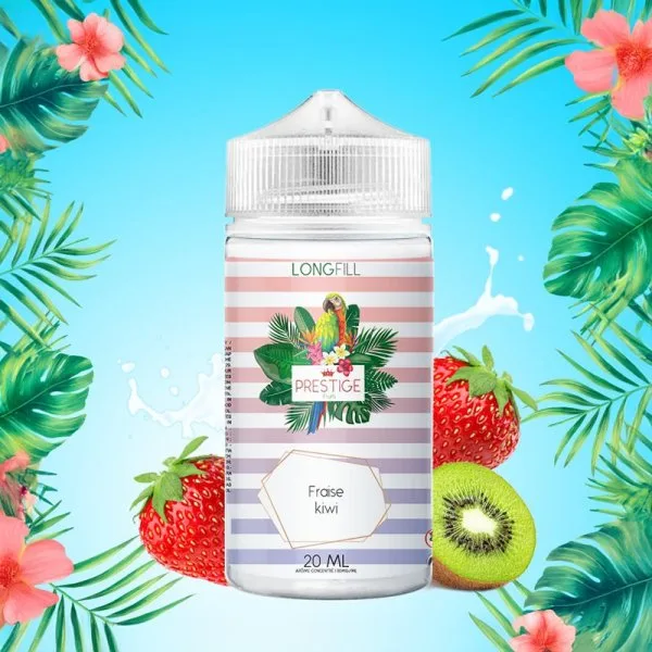 Long Fill (Arôme Concentré) Fraise Kiwi 0mg 20/120ml - Prestige Fruits - image 3