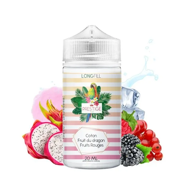 Long Fill (Arôme Concentré) Cotton Candy Fruit du Dragon Fruits Rouges 0mg 20/120ml - Prestige Fruits - image 2
