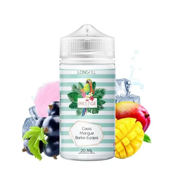 Long Fill (Arôme Concentré) Cassis Mangue Barbe à papa 0mg 20/120ml - Prestige Fruits - image 2
