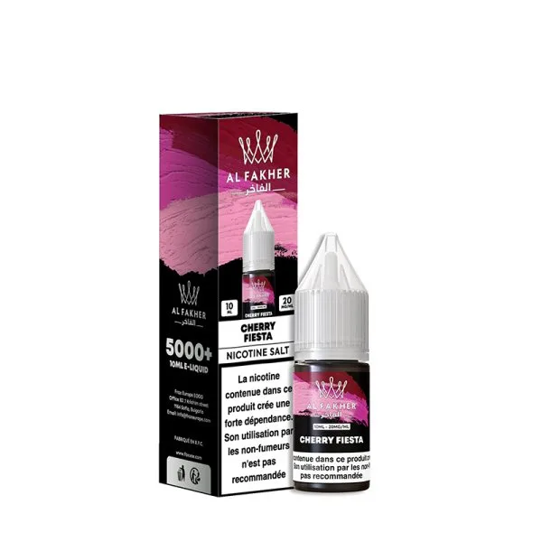 Cherry Fiesta Nic Salt 20mg 10ml - Al Fakher - image 4