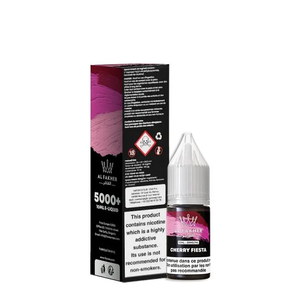 Cherry Fiesta Nic Salt 20mg 10ml - Al Fakher - image 5