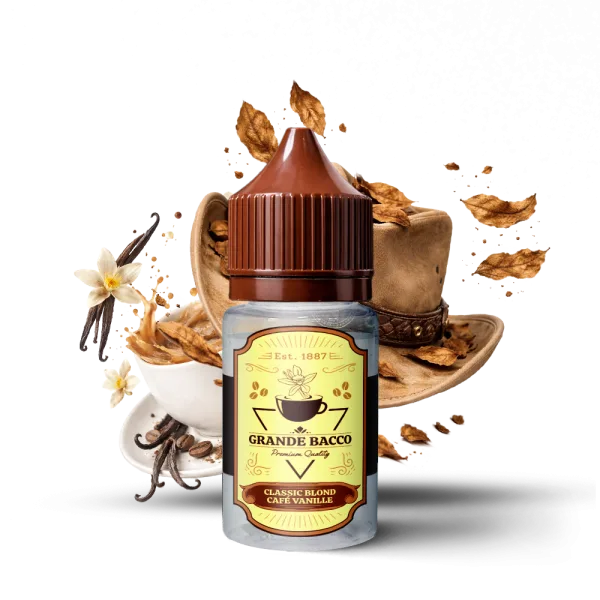 Concentré Classic Blond Café Vanille 30ml - Grande Bacco