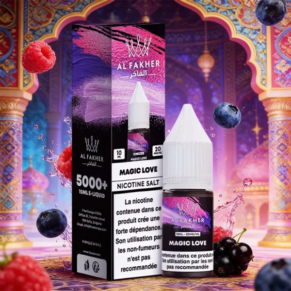 Magic Love Nic Salt 20mg 10ml - Al Fakher - image 3